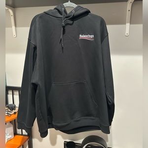Balenciaga Hoodie wave logo size XL